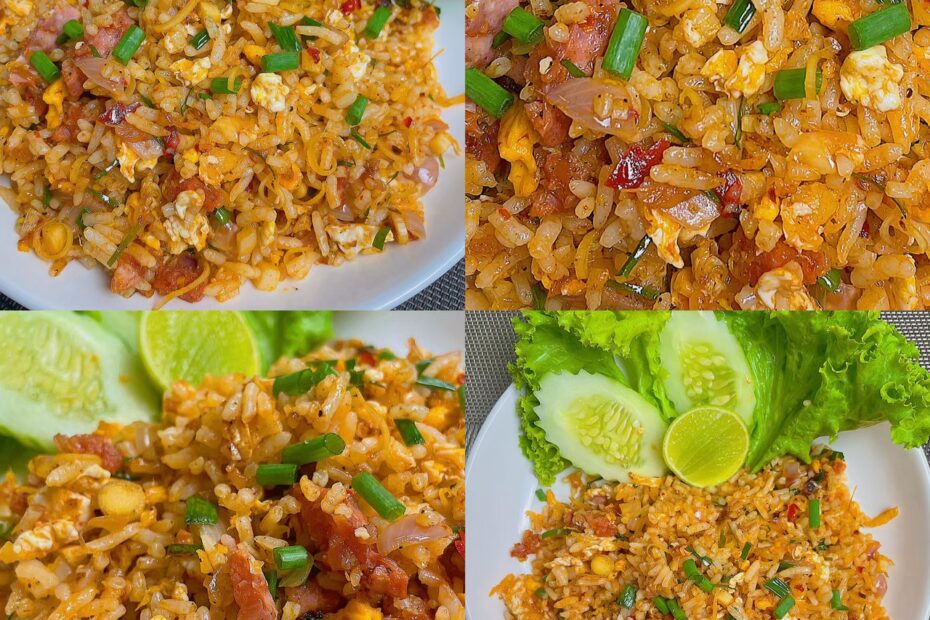ข้าวผัดแหนมสมุนไพร