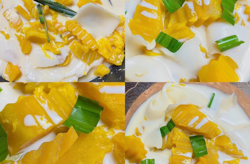 แกงบวชฟักทองมะพร้าวอ่อน