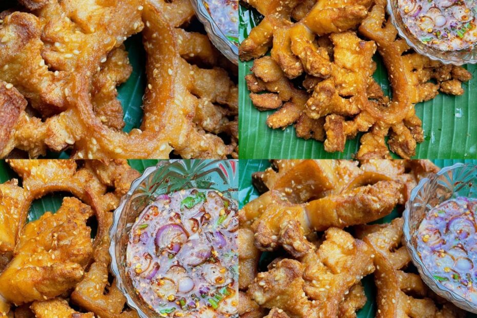 สามชั้นทอดกรอบ