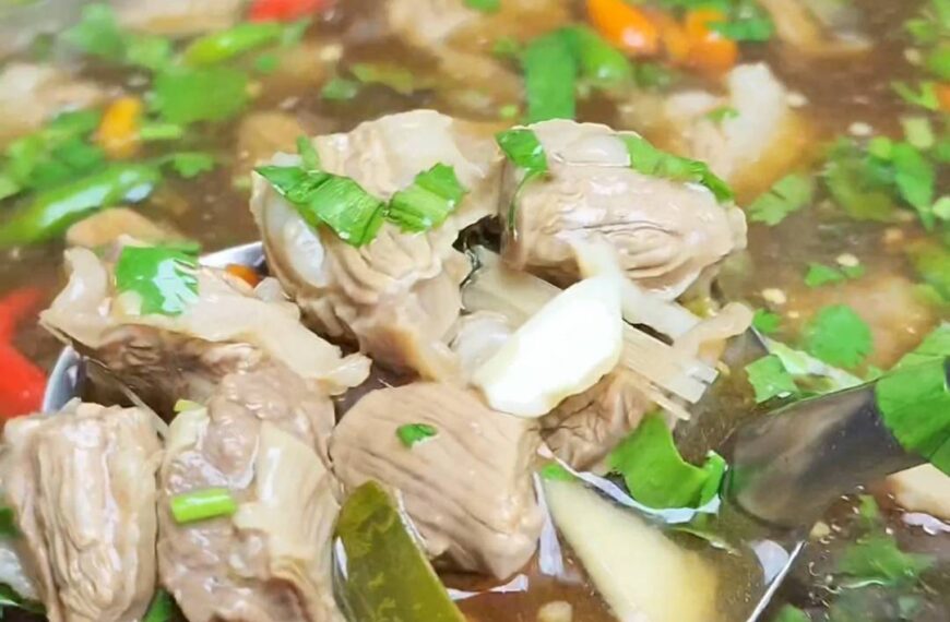 ต้มซุปเปอร์ขั่วตับหมู